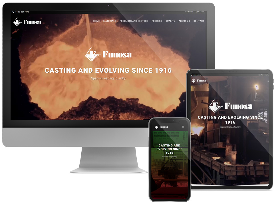 Funosa responsive aladetres agencia web