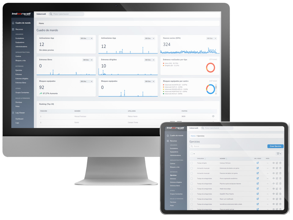 Indoorwall Backend Manager