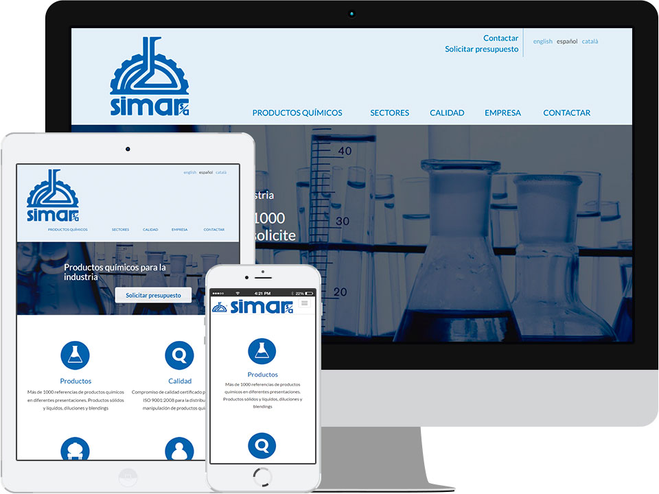 Simar. Web responsive